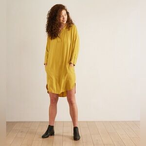 The Odells Hi Low Dress Cumin Size Medium NWT